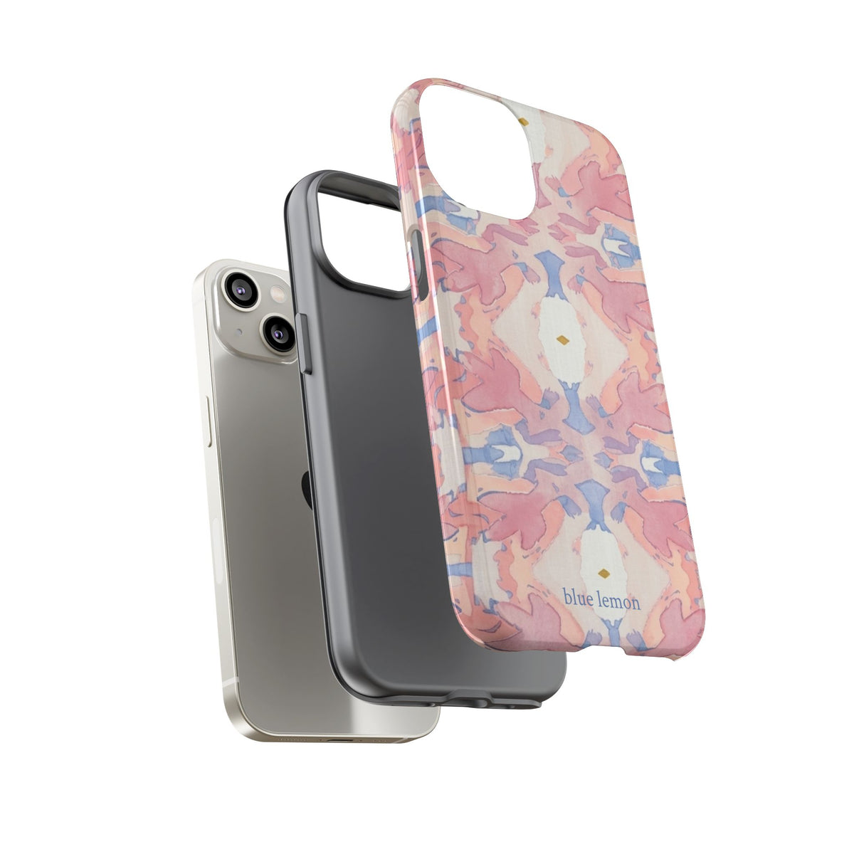 Red & Blue Abstract Case