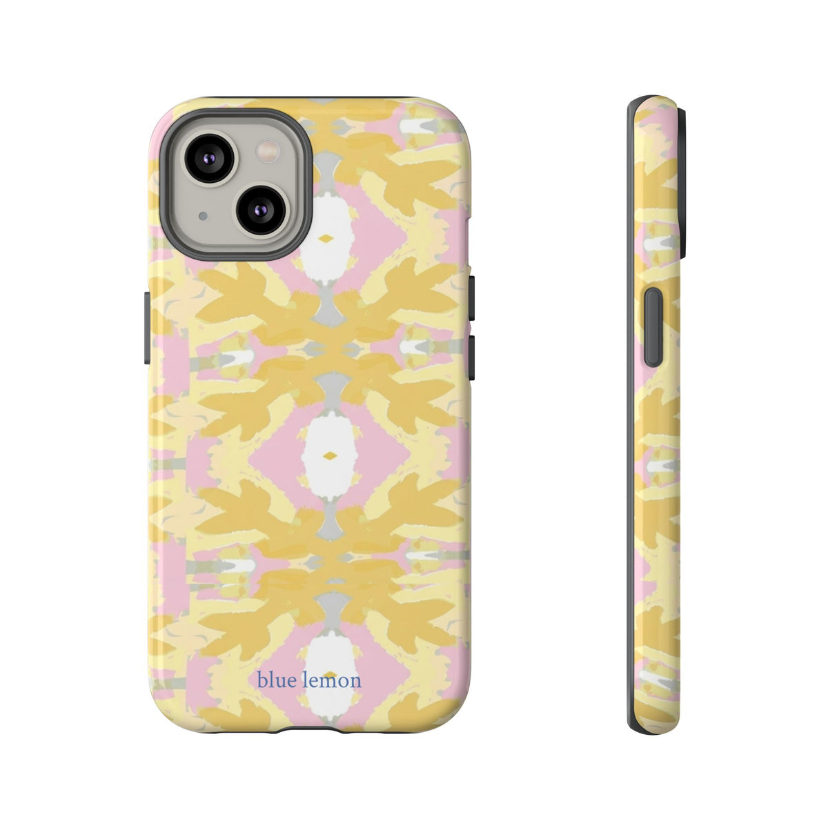Yellow & Pink Abstract Case