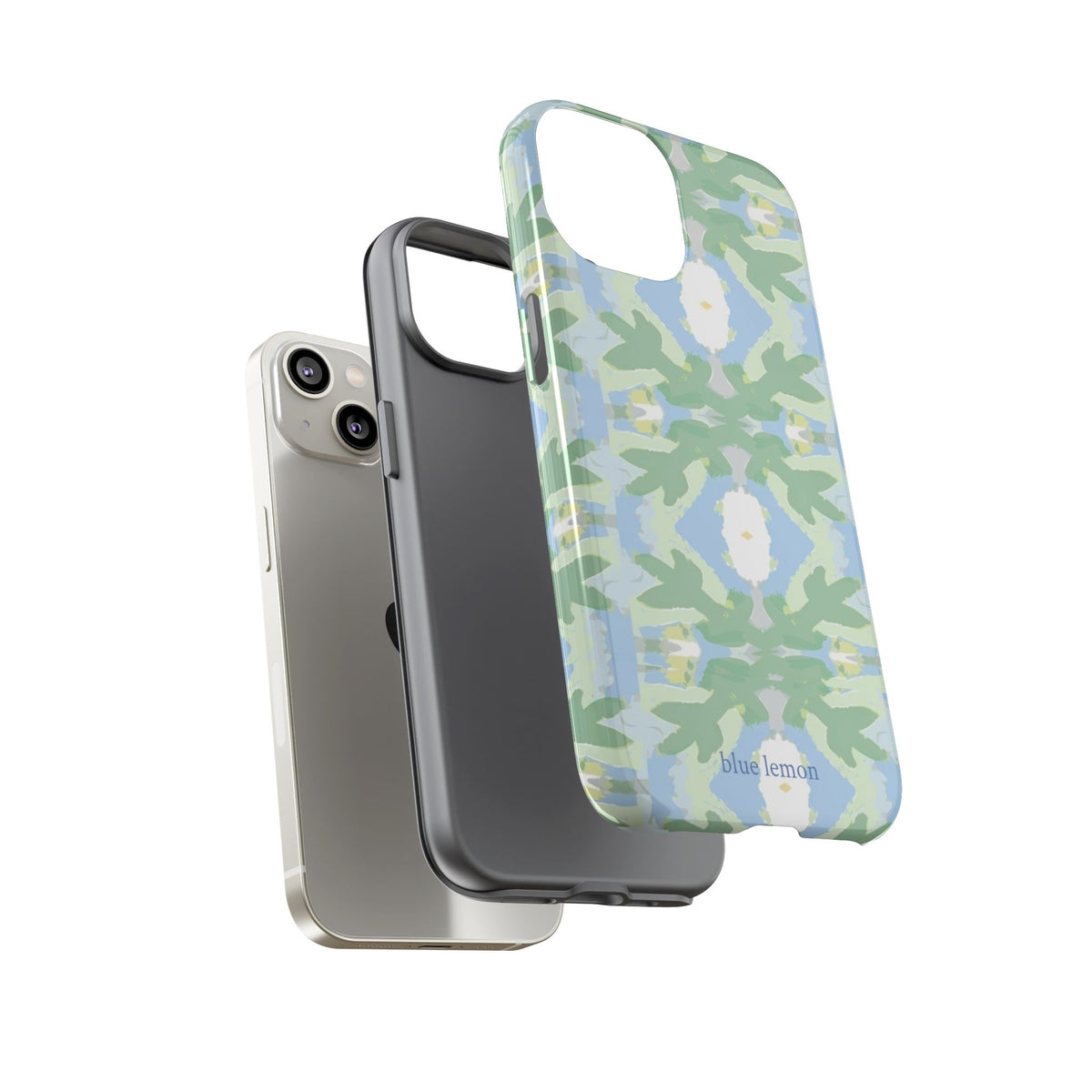 Green & Blue Abstract Case