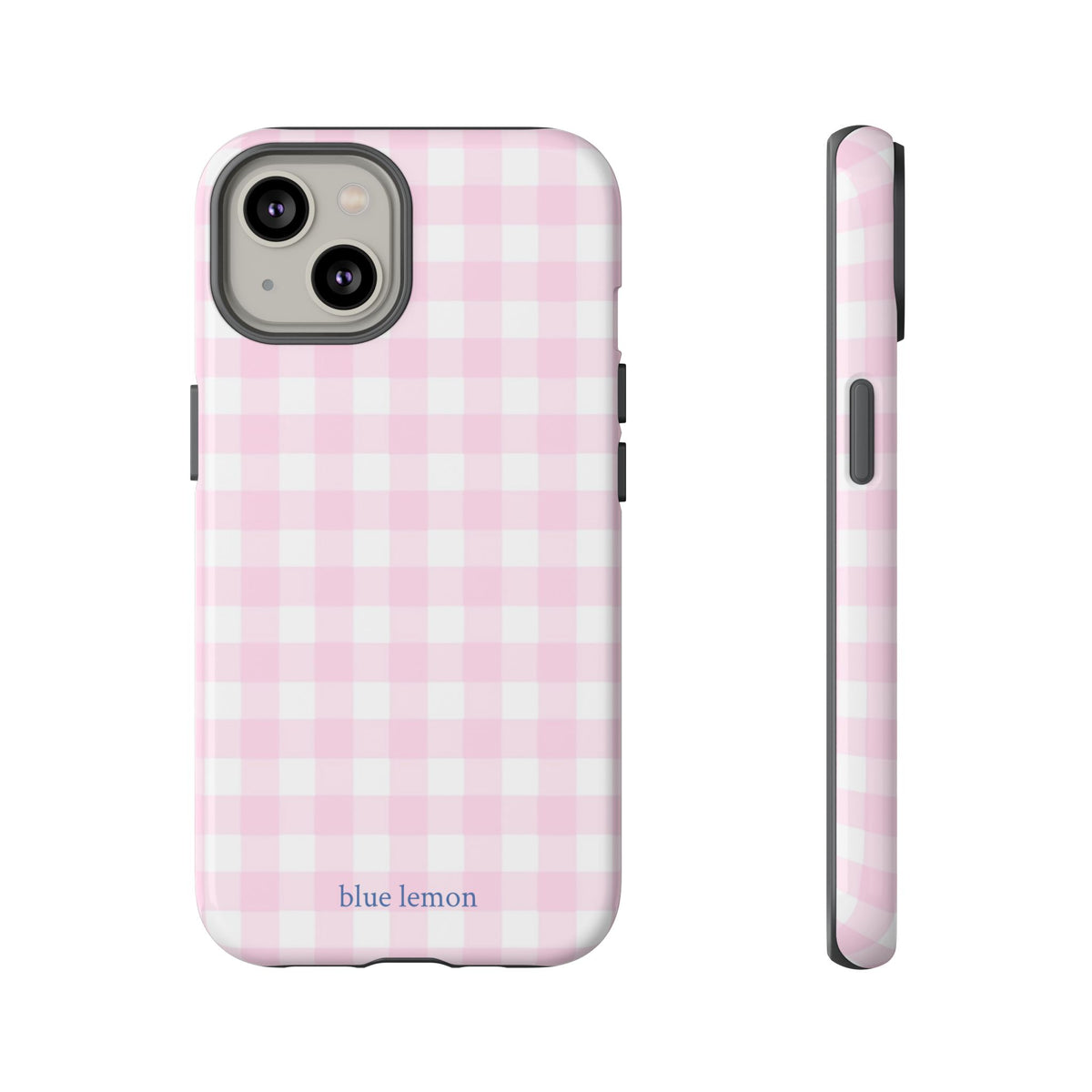 Pink Gingham Case