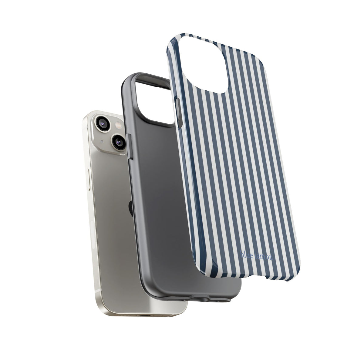 Navy Stripe Case