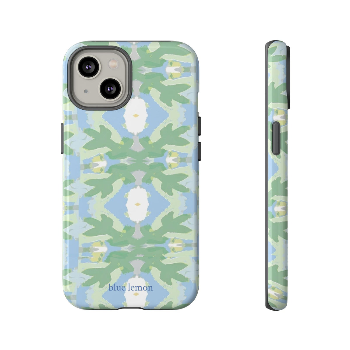 Green & Blue Abstract Case
