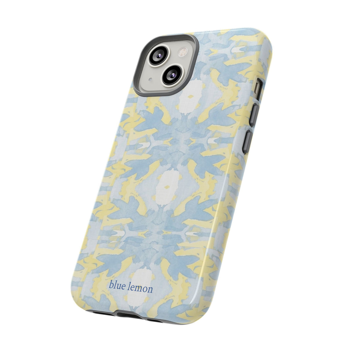 Blue & Yellow Abstract Case