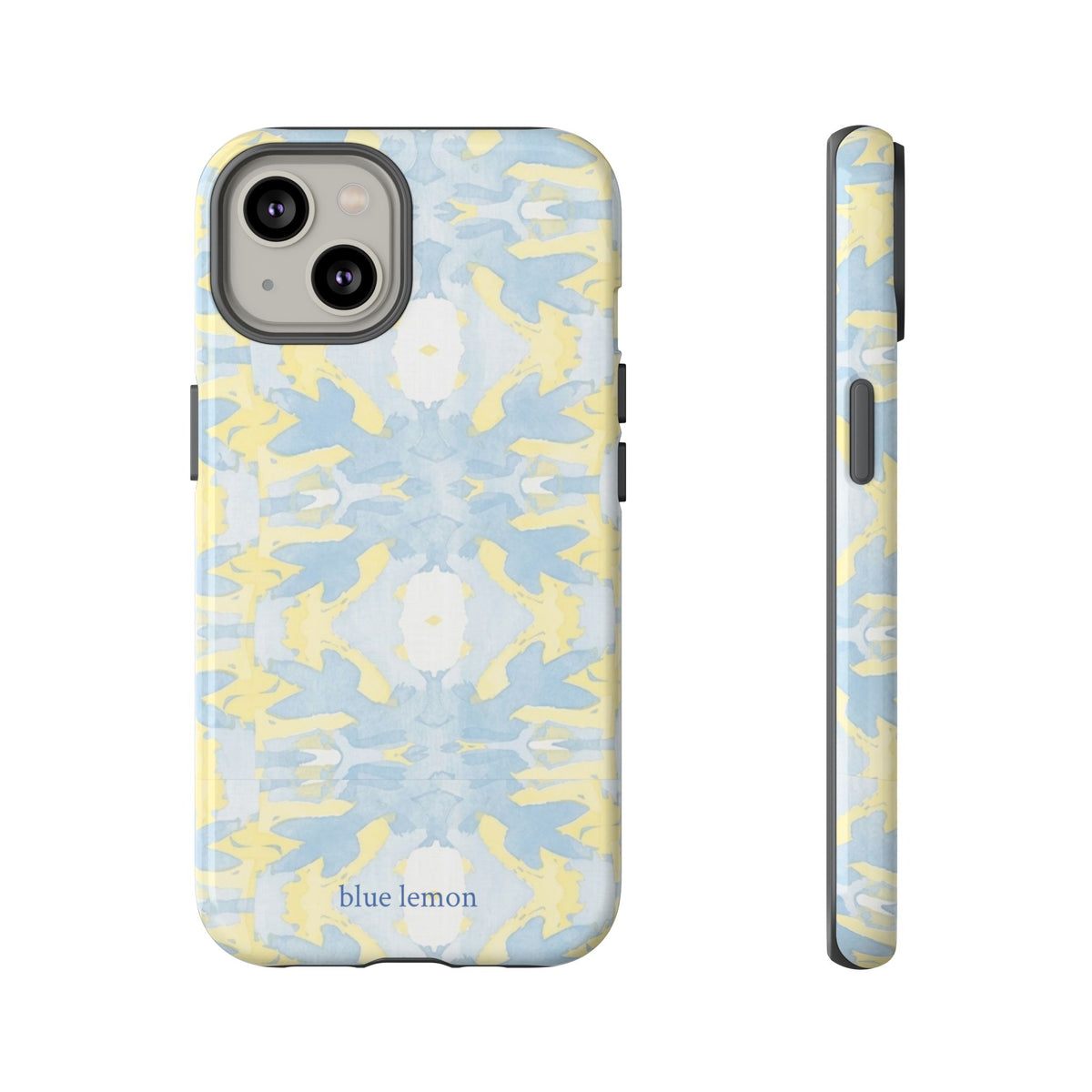 Blue & Yellow Abstract Case