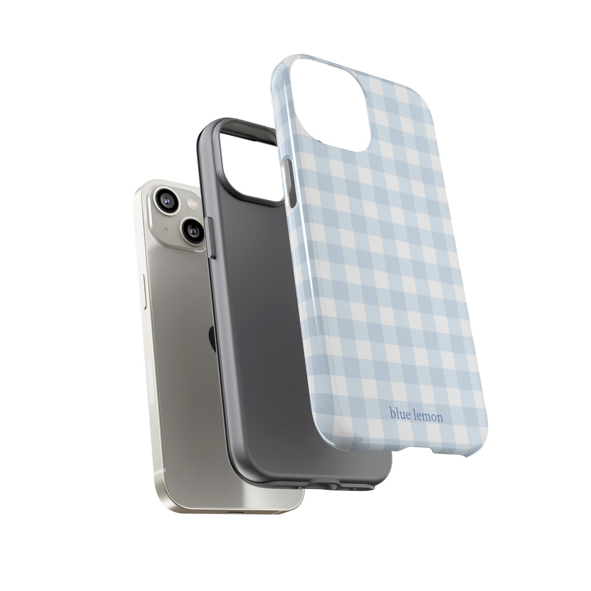 Blue Gingham Case