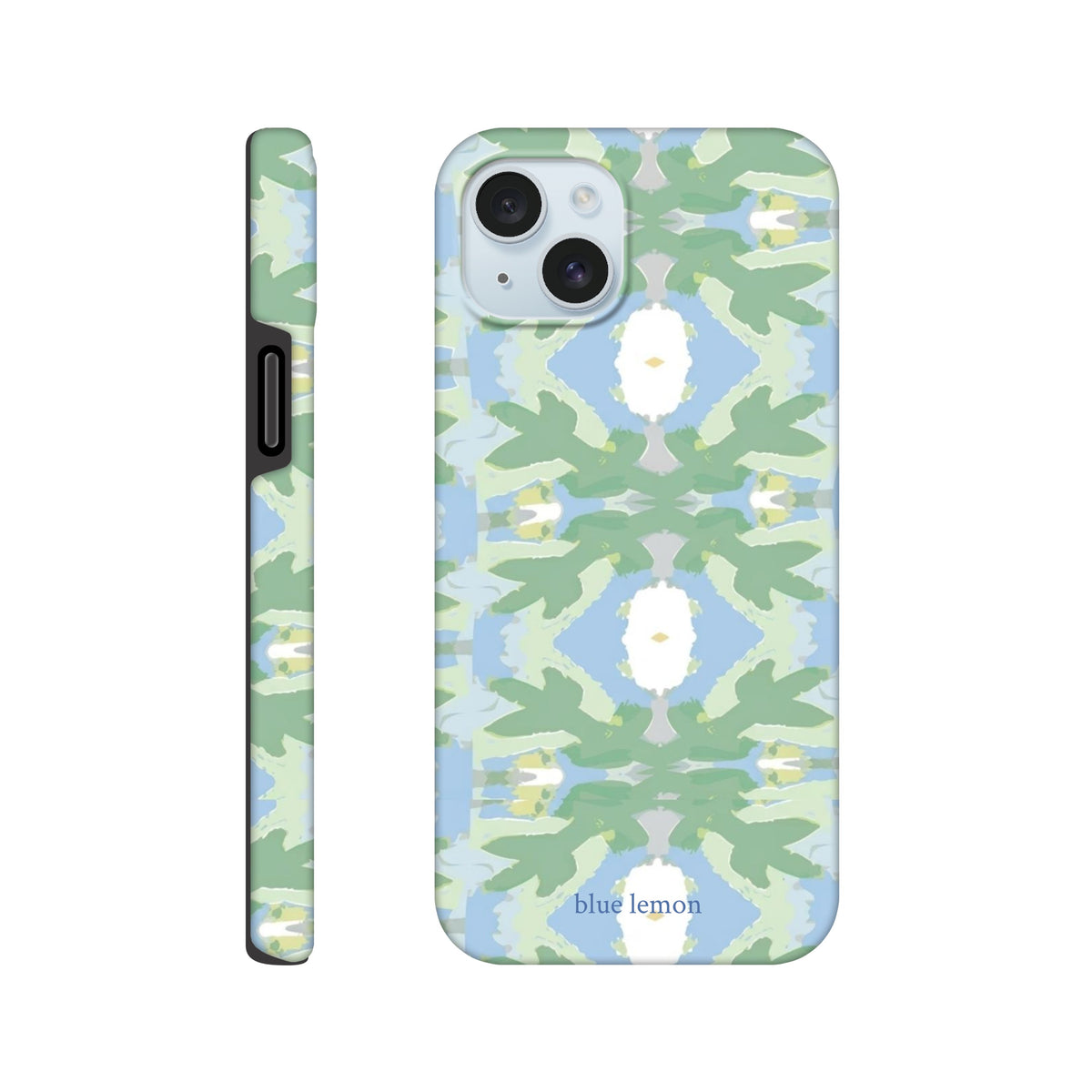 Green & Blue Abstract Case