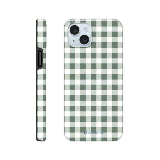 Green Gingham Case