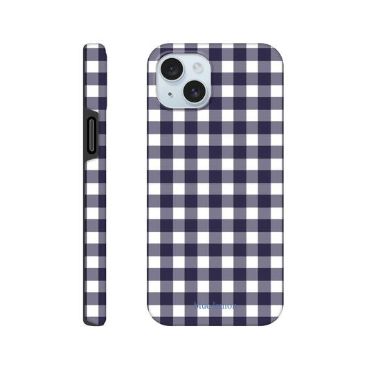 Navy Gingham Case