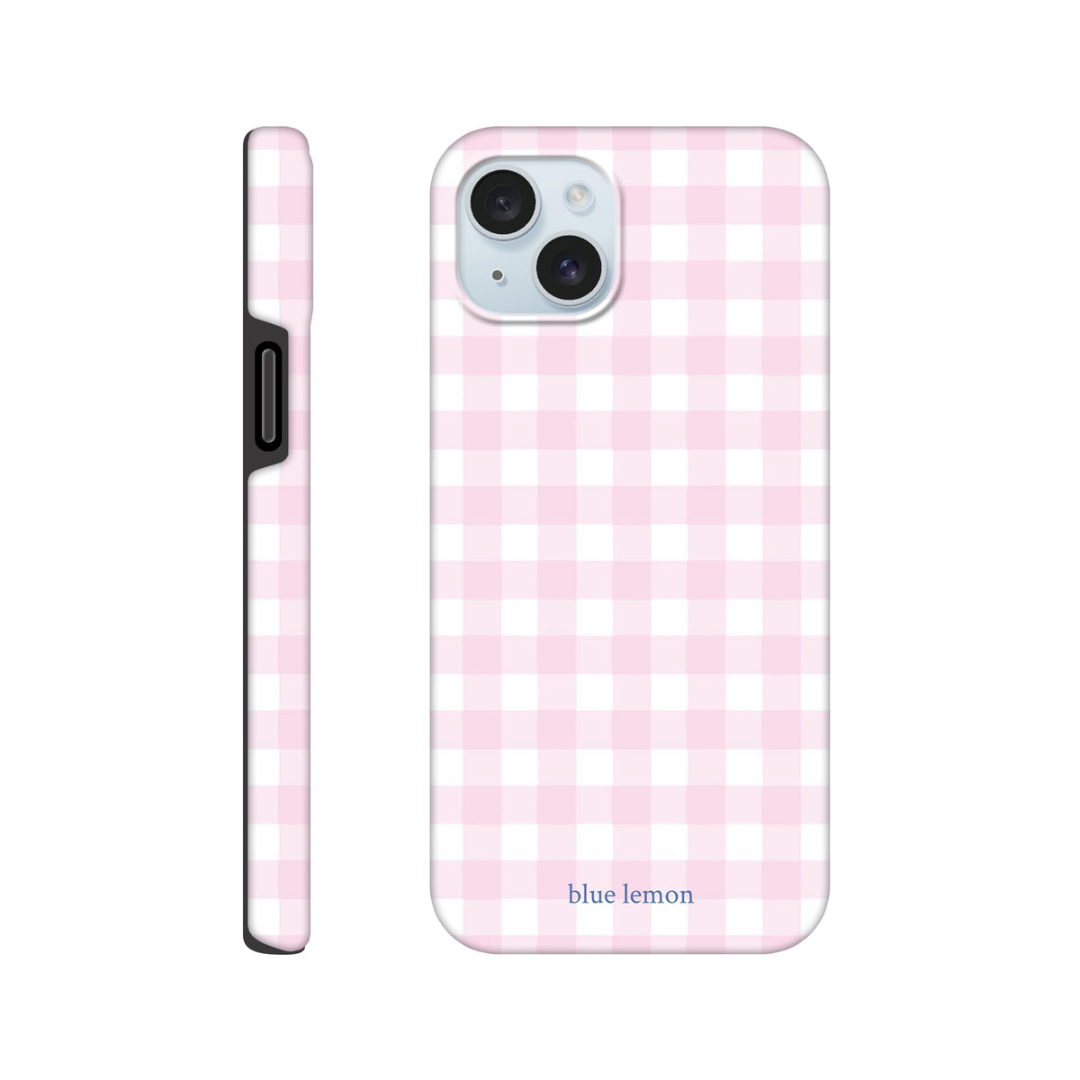 Pink Gingham Case