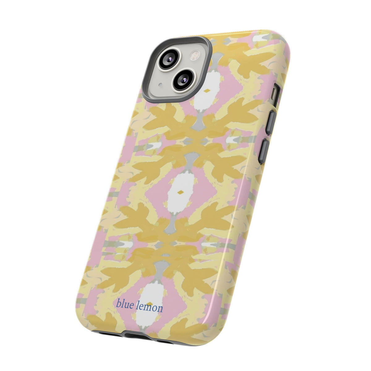 Yellow & Pink Abstract Case