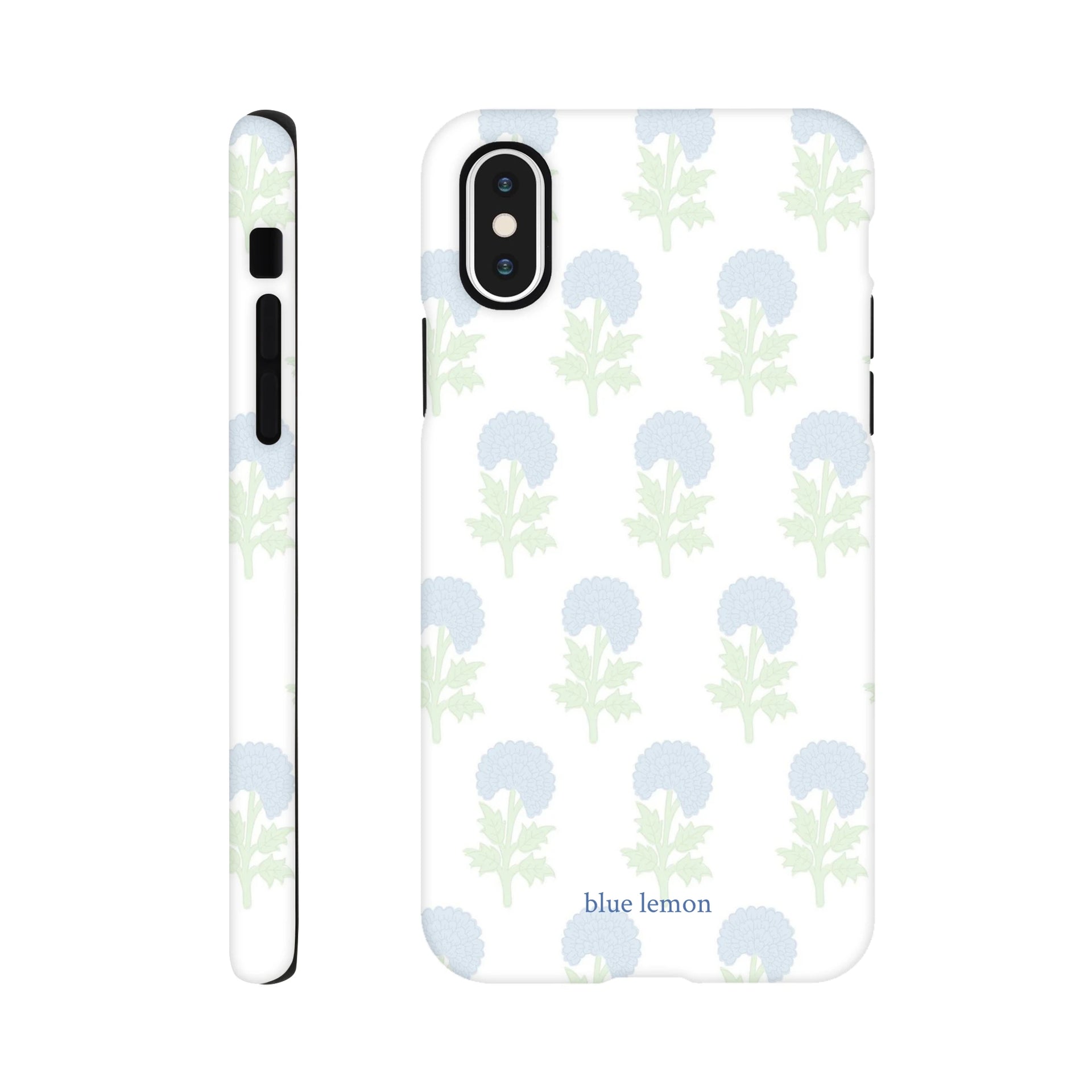 blue lemon phone cases blue floral case – blue lemon shoppe
