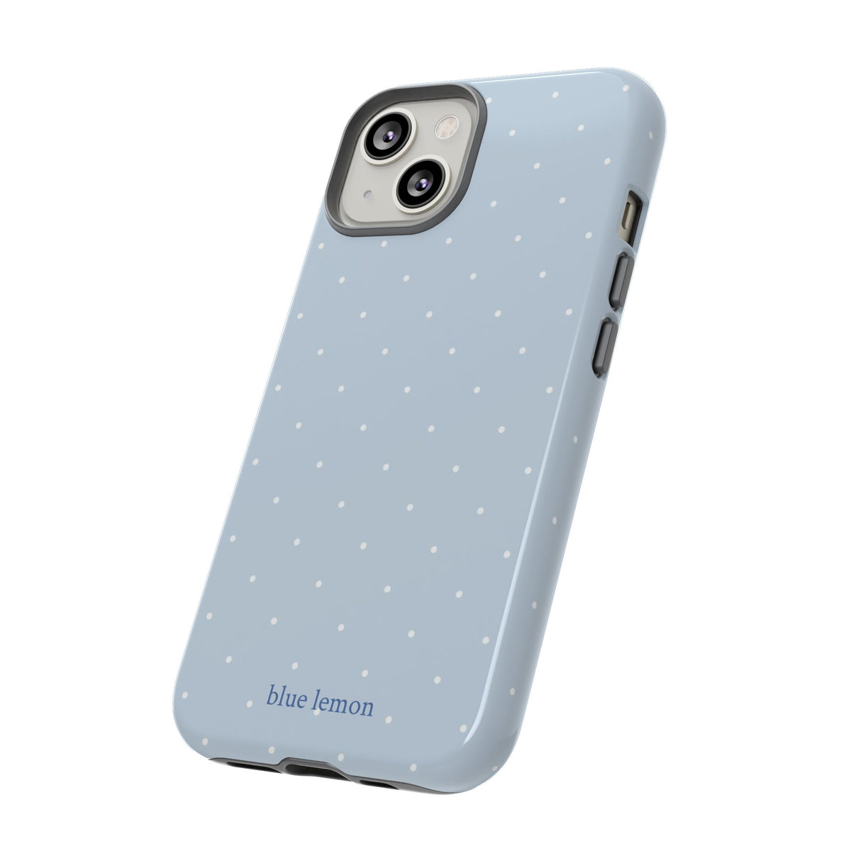 Blue Polka-Dot Case