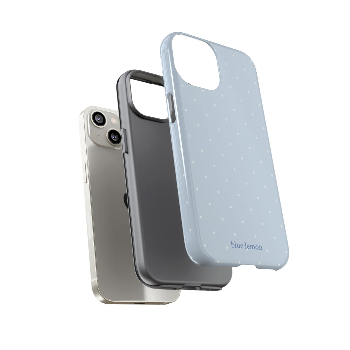 Blue Polka-Dot Case